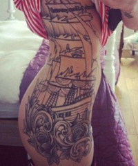 значение татуировки корабль