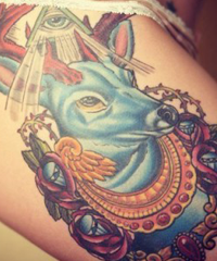значение татуировки оленя