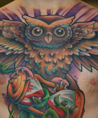 значение татуировки в виде совы