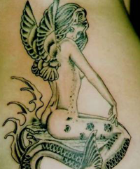 значение татуировки русалка