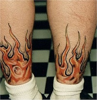 значение татуировки пламя