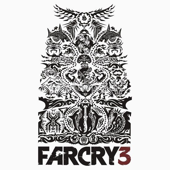 Far cry 3 тату эскизы