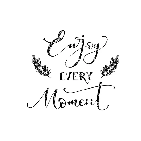 Enjoy every moment эскиз тату