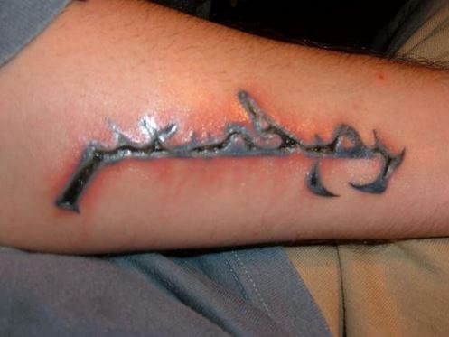 Tattoo-Scabbing