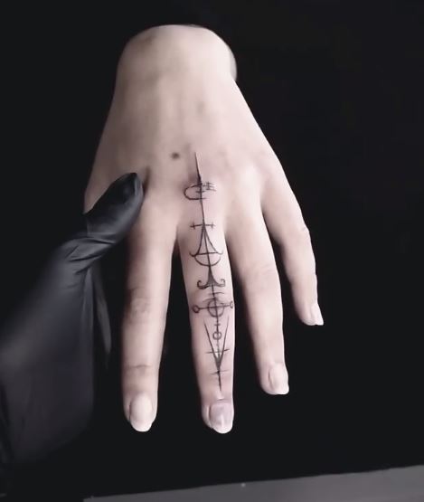 Small Hand Tattoos 1