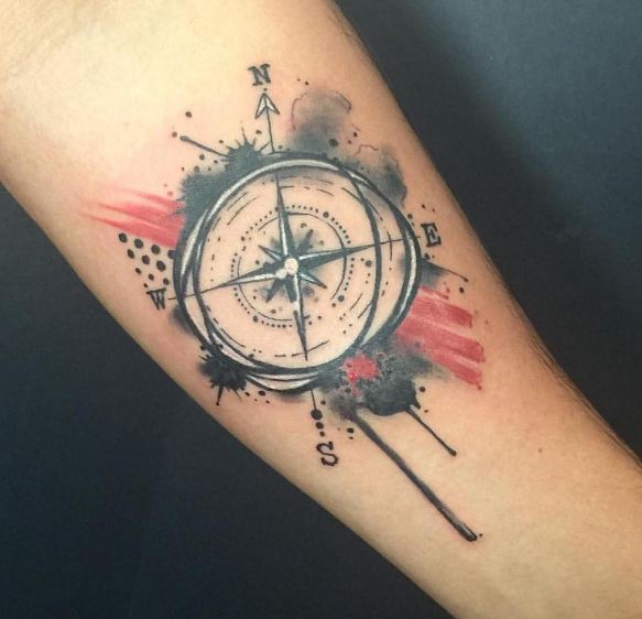 Amazing Compass Tattoos
