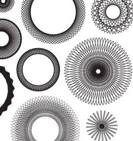 рисунок в круге орнамент