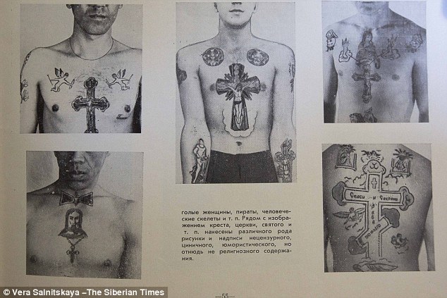 The more tattoos a criminal has, the higher his authority is, according to the veteran criminologist