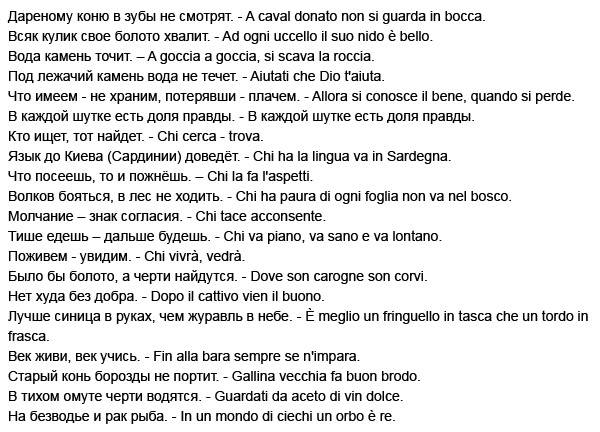 Итальянские пословицы. Итальянские поговорки с переводом на русский. Поговорки на итальянском языке. Пословицы на итальянском языке.