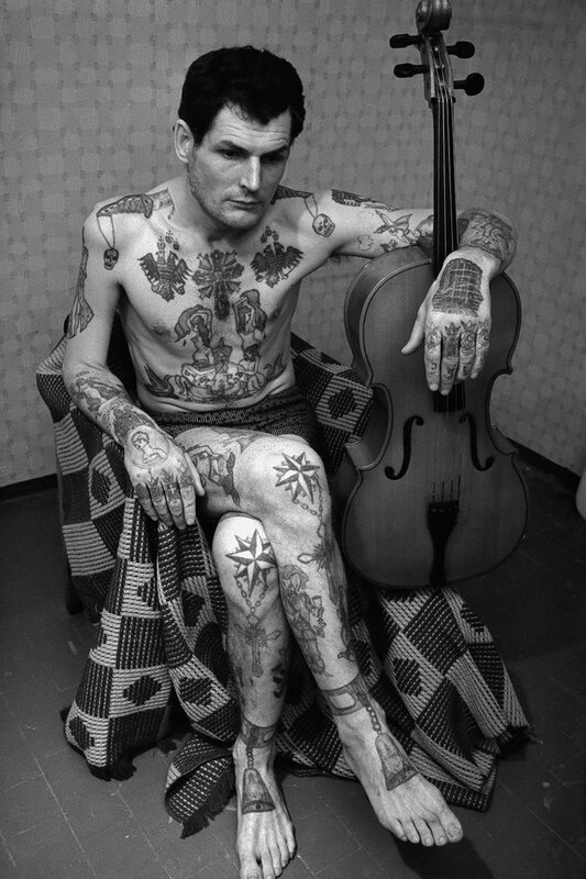 Уголовные татуировки .Фото Сергея Васильева