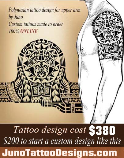 polynesian tattoo, polynesian sun tattoo, turtle tattoo, juno tattoo designs