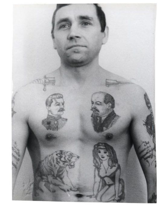 из книги Аркадия Бронникова «Татуировки и их криминалистическое значение»
