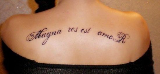 Tattoo vide cui fidas The meaning