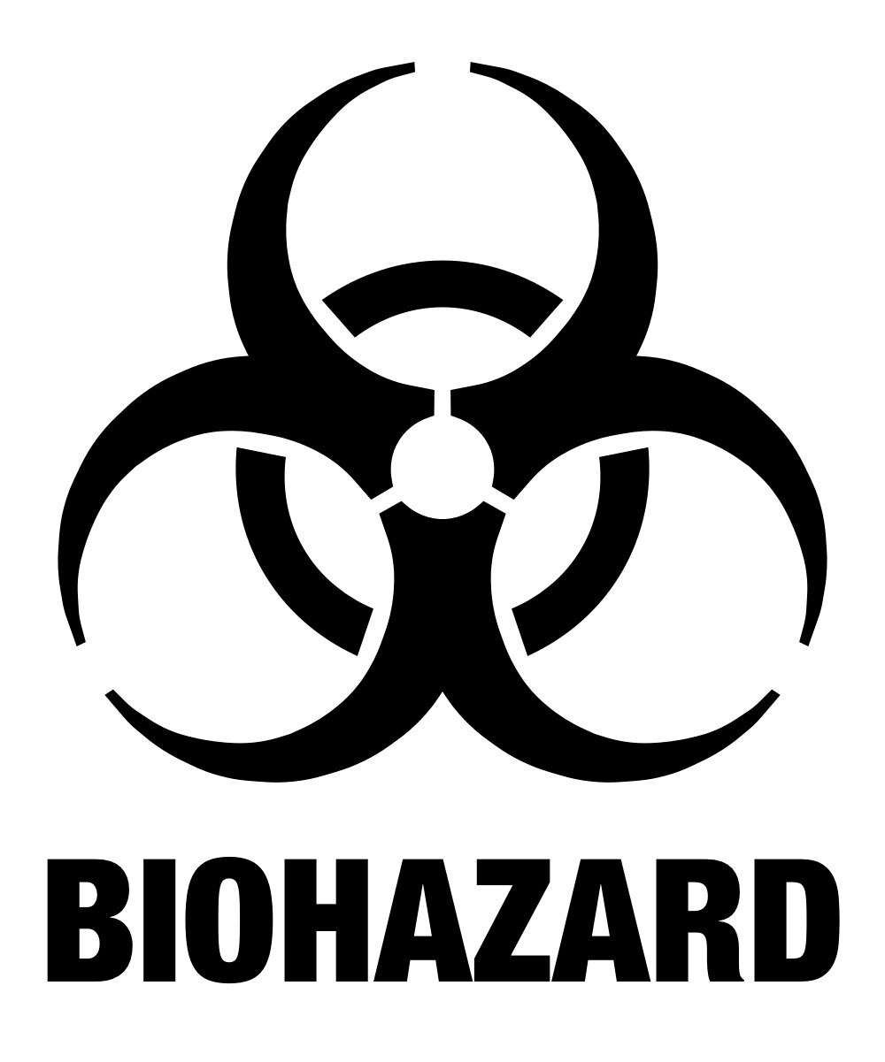 Знак бактериологическая опасность: Biohazard знак PNG картинки скачать