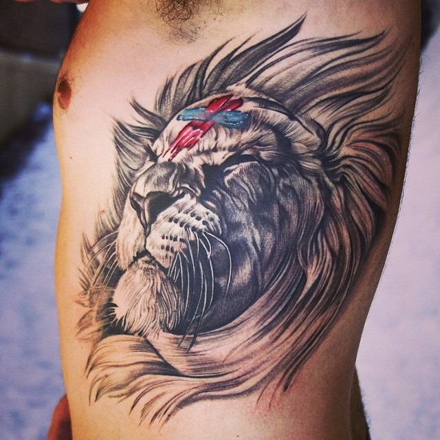 Татуировка Старого Царя Джунглей