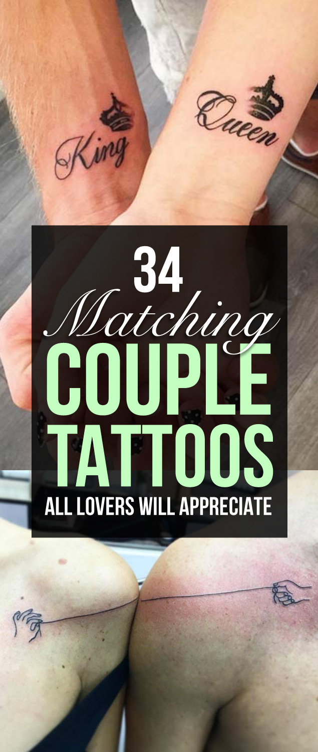 Awesome Couple Tattoo Designs 