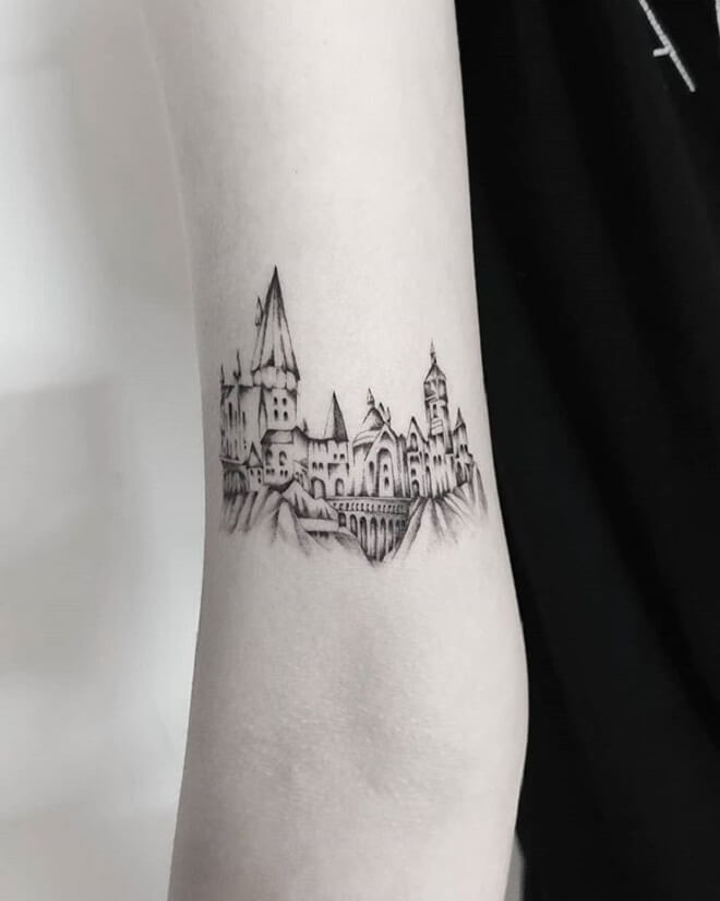 Best Castle Tattoo