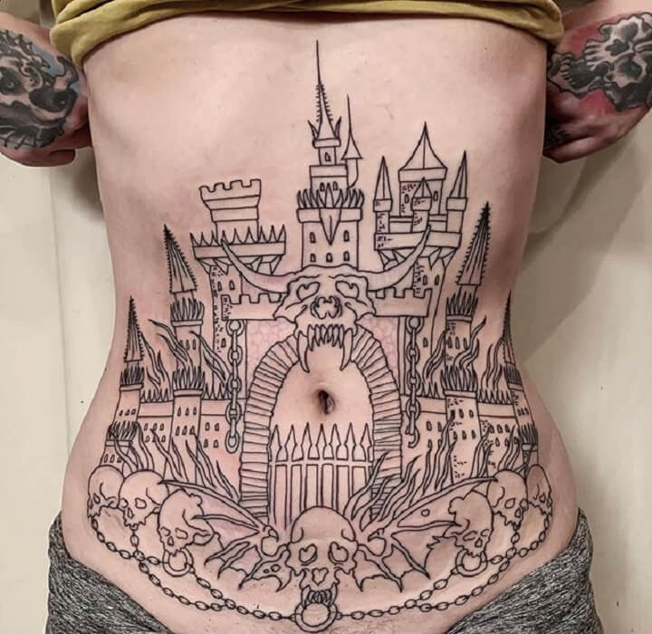 Top Castle Tattoo