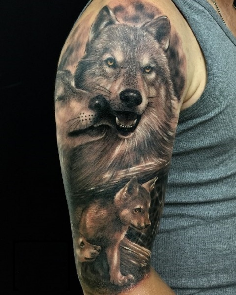 Волчья семья