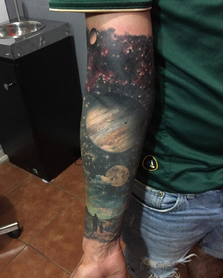 космос татуировки