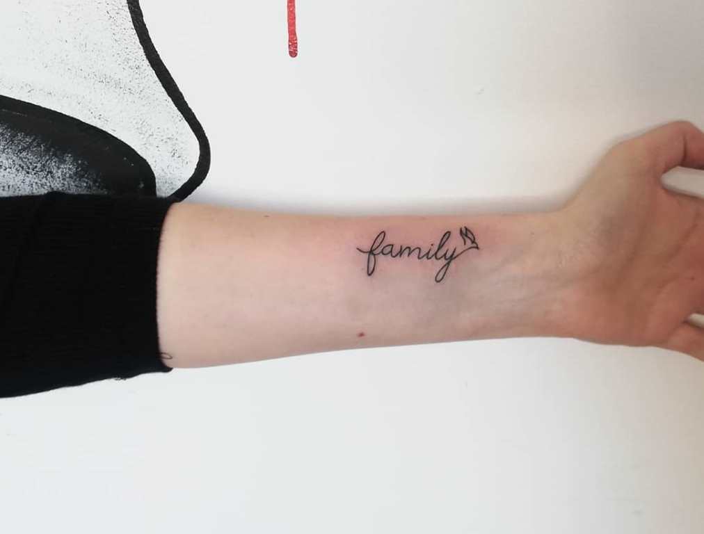 татуировки семья