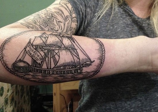 24-Boat-Forearm-Tattoo