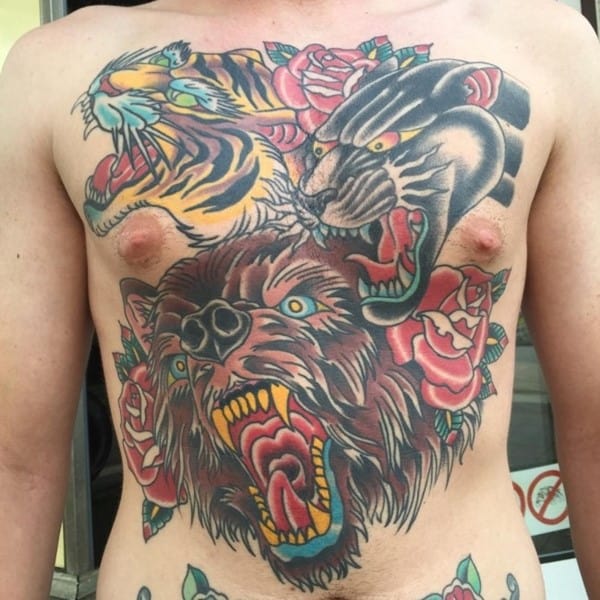 big cat tattoos