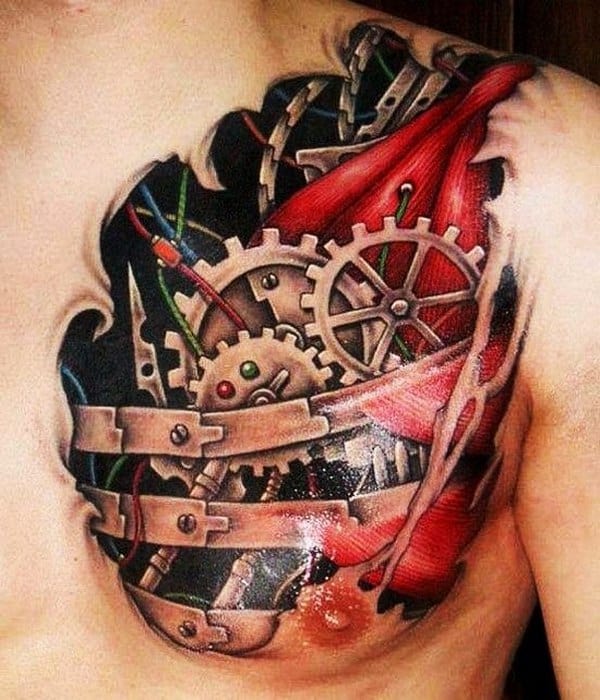 3D tattoo