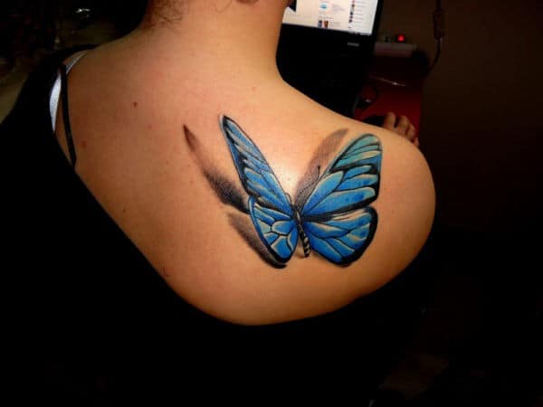 3D Tattoos Butterfly