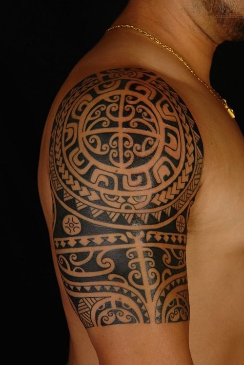 Spear Head Polynesian Tattoo