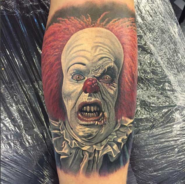 pennywise-clown-tattoo