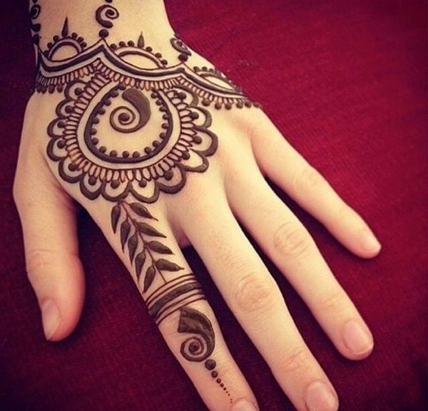 Delicate Henna Tattoo Designs