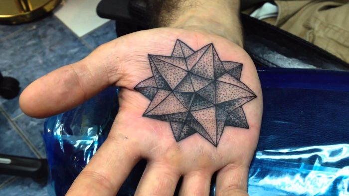Star Tattoos Hand