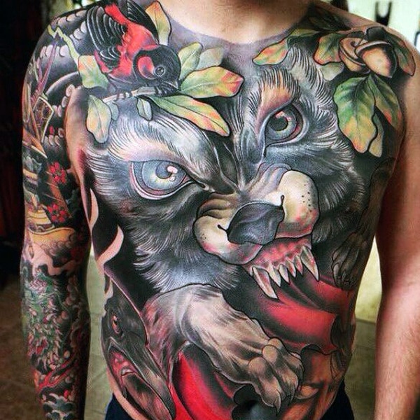 Wolf Tattoo Meaning For Men