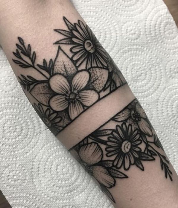Armband Flower Tattoos 