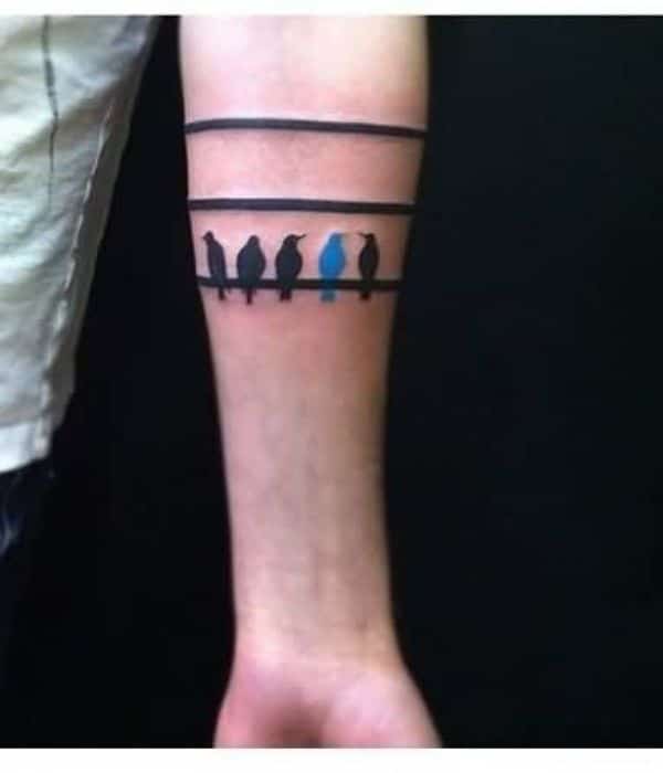 Mens Armband Tattoos Designs