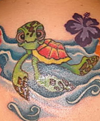 значение татуировки черепаха