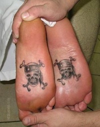 значение татуировки на ступне