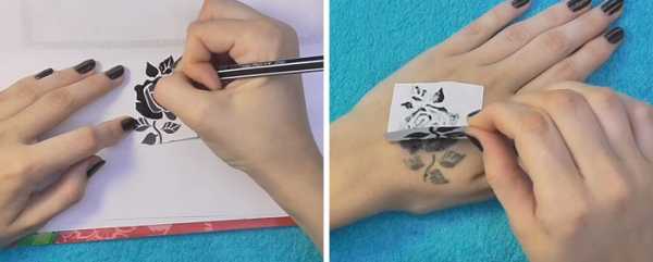 Как сделать тату в домашних условиях иголкой и гелевой ручкой навсегда пошагово с фото простые